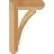 Ekena Millwork Thorton Craftsman Rough Sawn Bracket, Western Red Cedar, 4"W x 16"D x 24"H BKT04X16X24THR04RWR - alternate 2